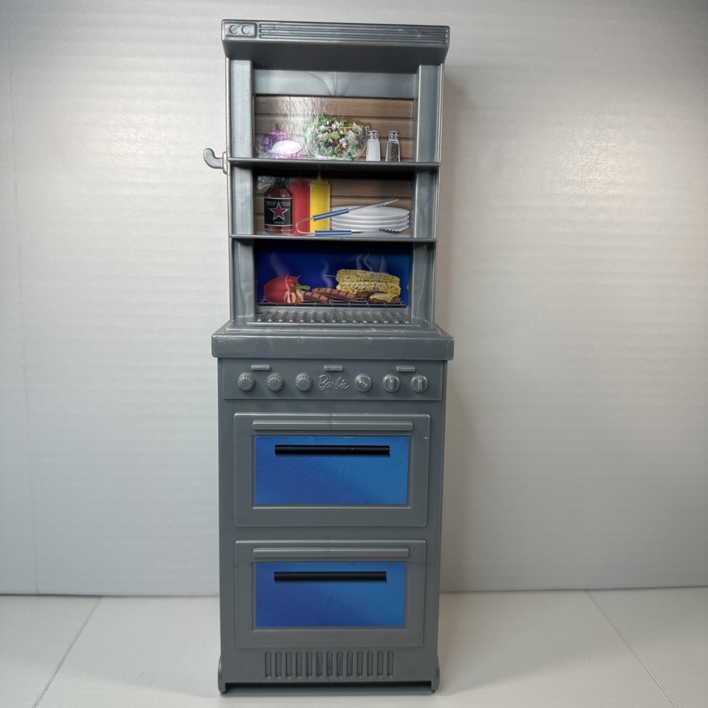 Barbie Dreamhouse dollhouse GRG93 REPLACEMENT PART‎ 2021 Grill Oven Buffet Stove
